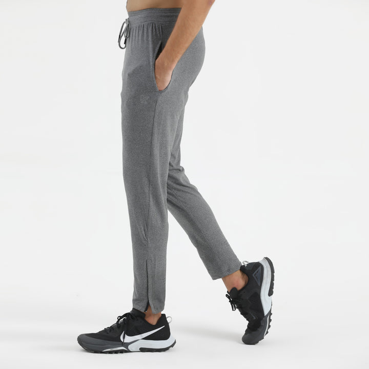 FITTNES 2.0 Light-Grey Mélange SPANDEX trouser for man  by konfor 