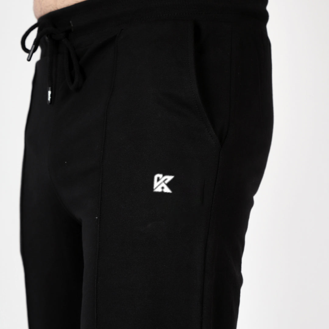 Farer black baggy trouser for men