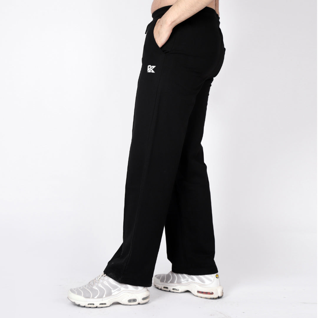 Farer black baggy trouser for men