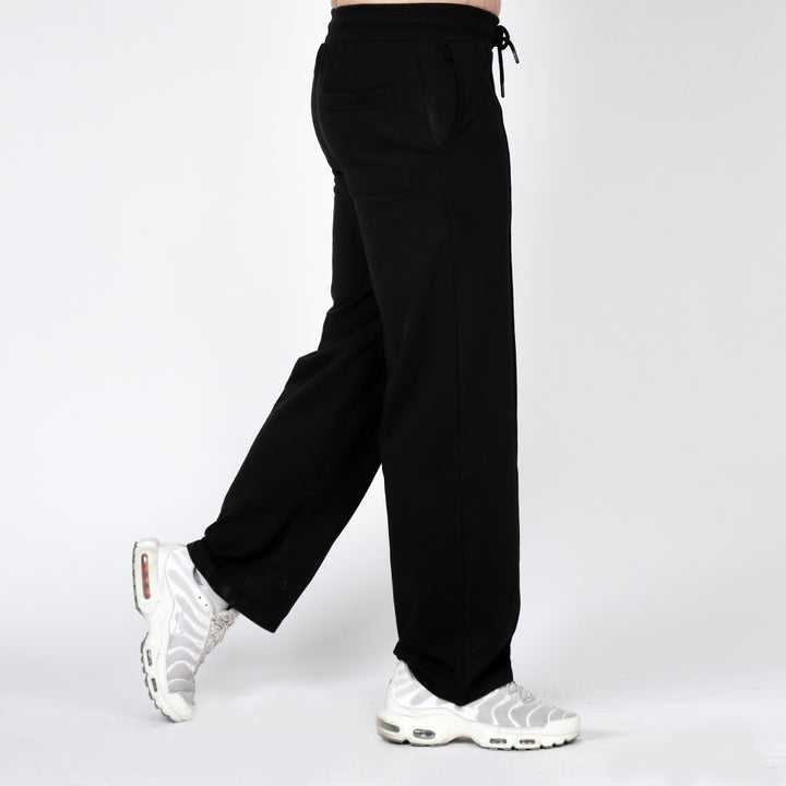 Farer black dryfit baggy trouser for men