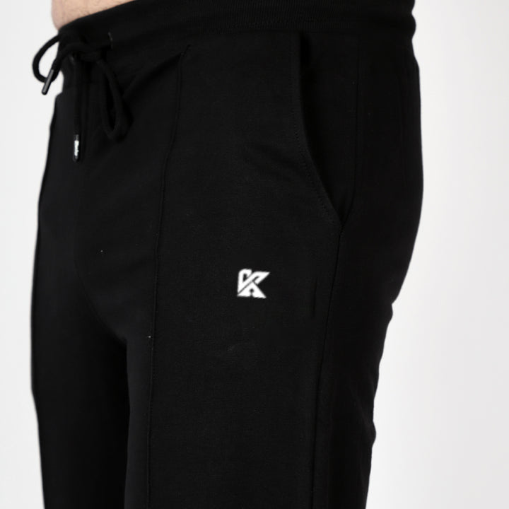 Farer black dryfit baggy trouser for men