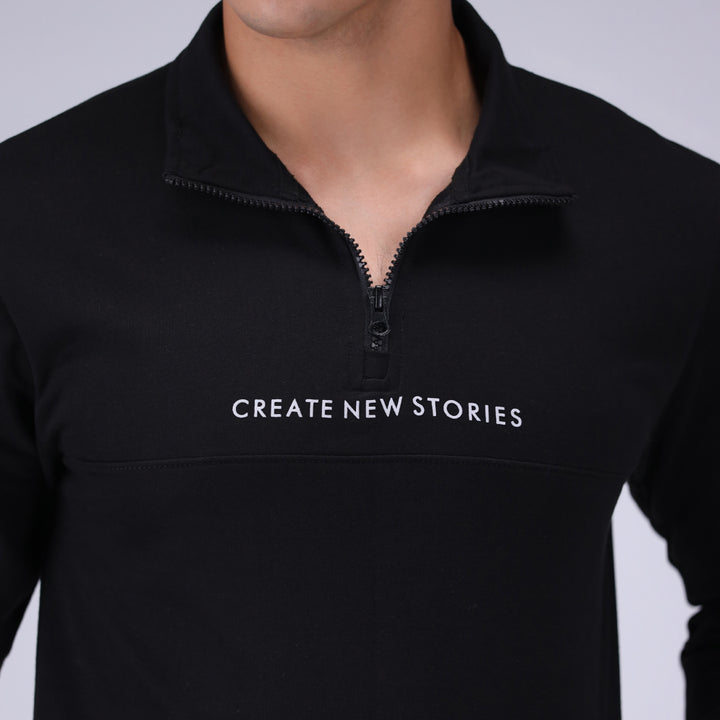 Flab mock neck for men, stylish upper jacket in Pakistan.