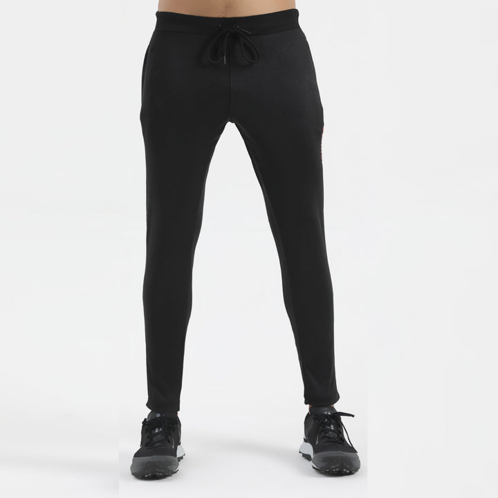 Furrow Black dry fit Trouser for man b konfor 