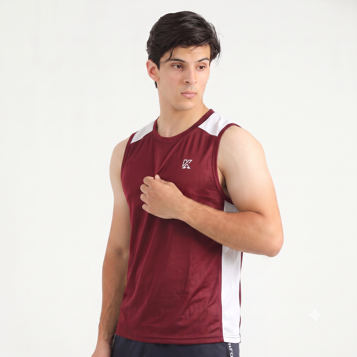 Urban Flex Mehroon DRI-FIT TankTop