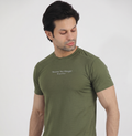 Discover Box Mesh Olive T-Shirt
