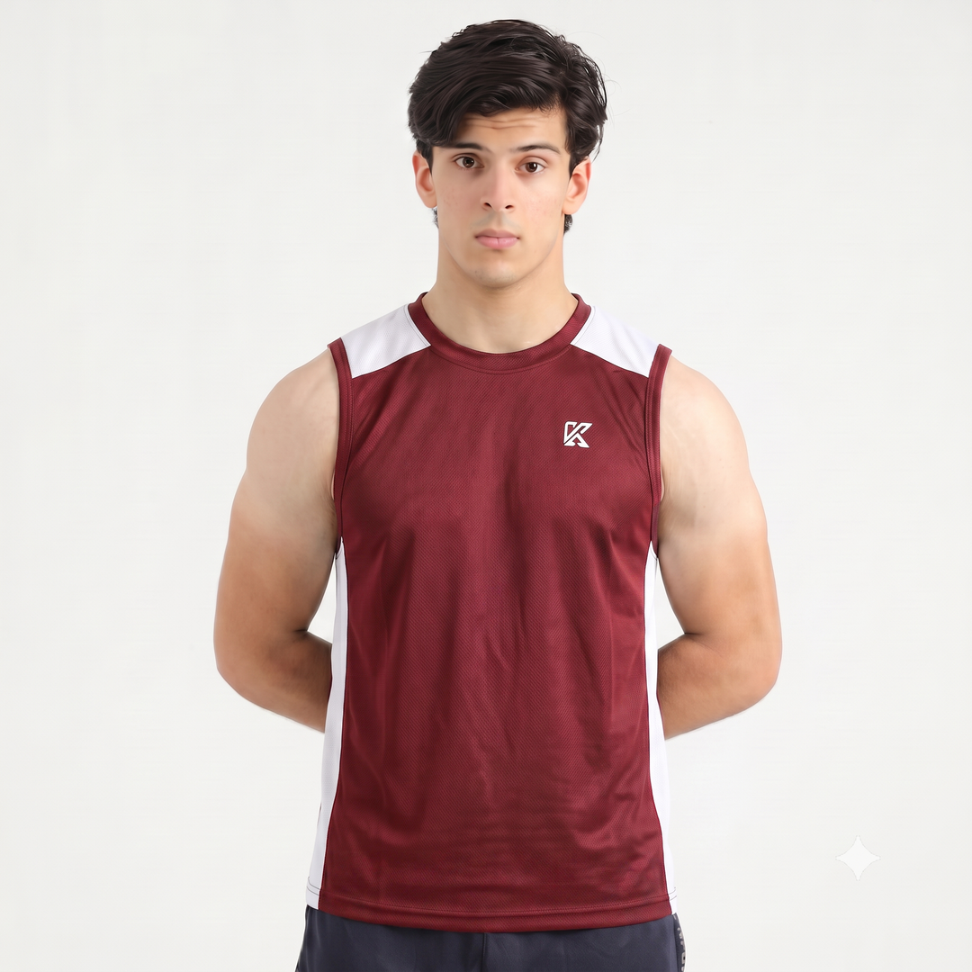 Urban Flex Mehroon DRI-FIT TankTop