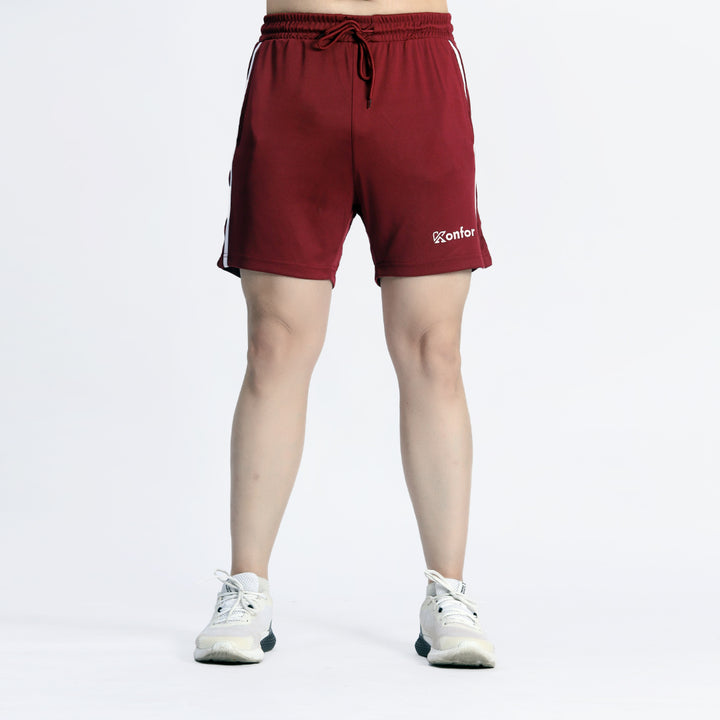 Grind Mehroon Shorts for men – stylish casual shorts for summer wear in Pakistan