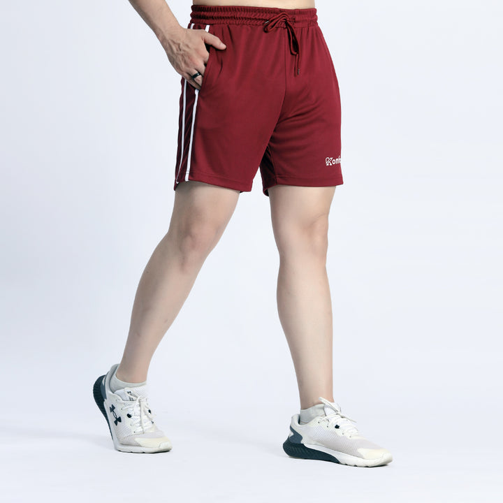 Grind Mehroon Shorts for men – stylish casual shorts for summer wear in Pakistan