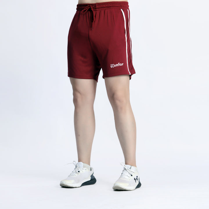 Grind Mehroon Shorts for men – stylish casual shorts for summer wear in Pakistan