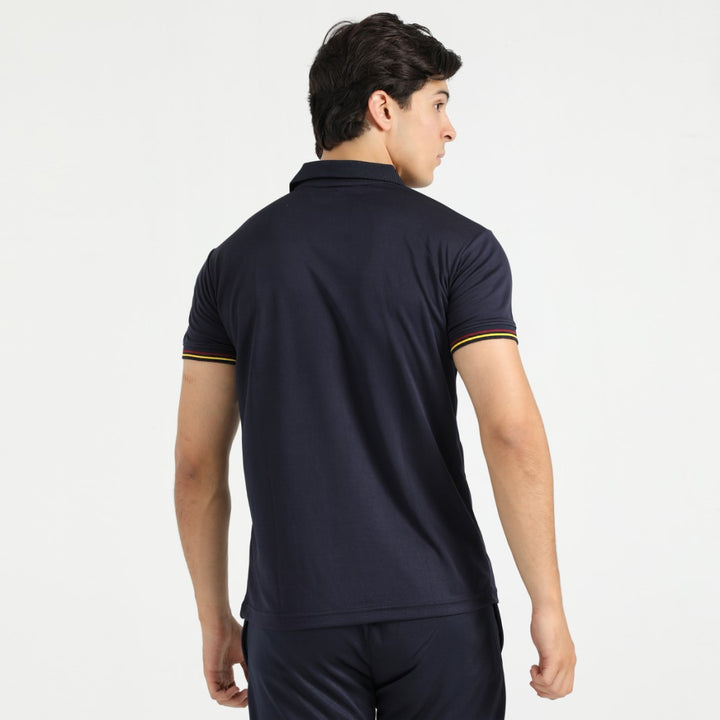 Ignite Blue Dri-fit Polo Shirt for men, combining style and performance.