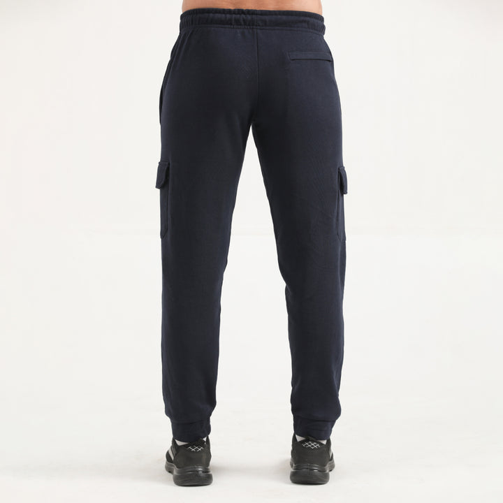 Indigo Expedition navy and side pocket Cargo Pants for man by konfor 