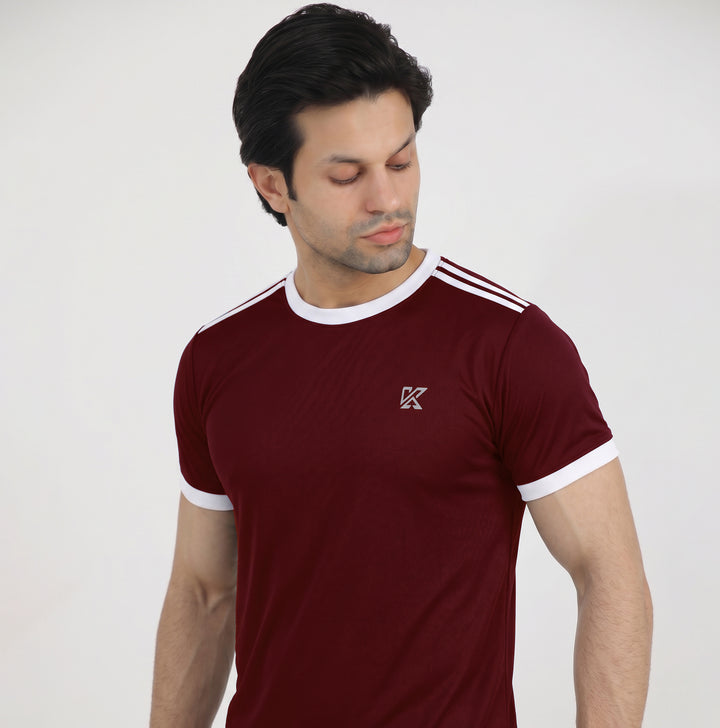 Cricket Mehroon T-Shirt