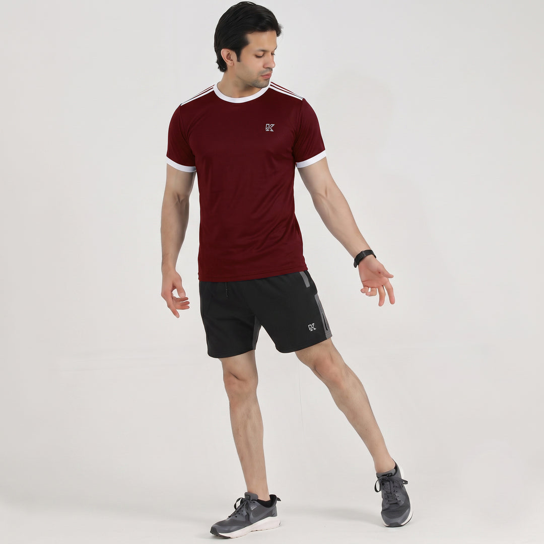Cricket Mehroon T-Shirt