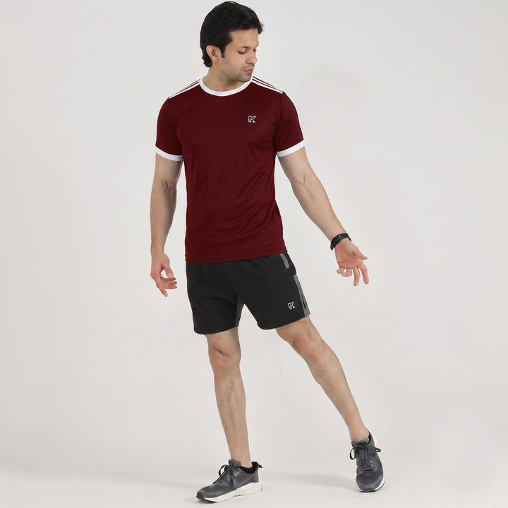 Cricket Mehroon T-Shirt