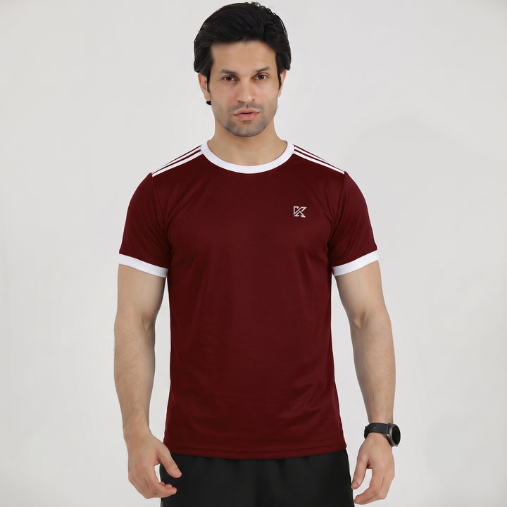 Cricket Mehroon T-Shirt