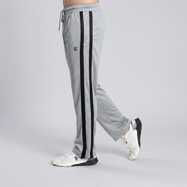 Hustle Sliver Grey Baggy Trouser