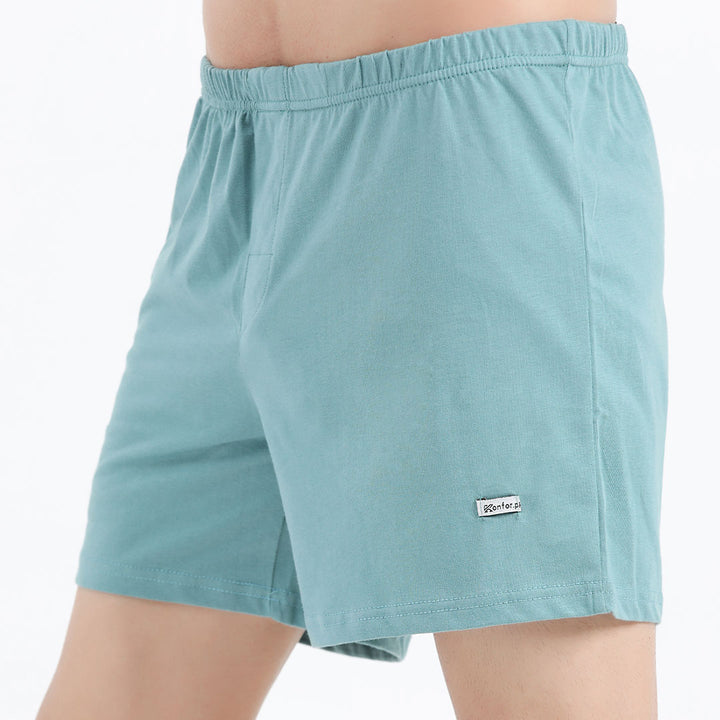 Mid Baby Blue Jersey Boxer  for man by konfor  