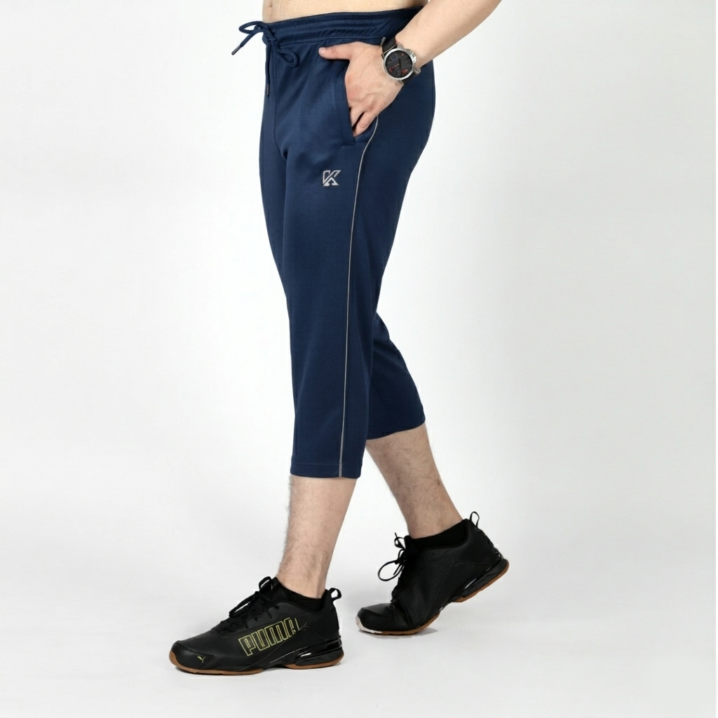 Plain Three Quarter Shorts for Men - Prayer Shorts for Men  - Konfor