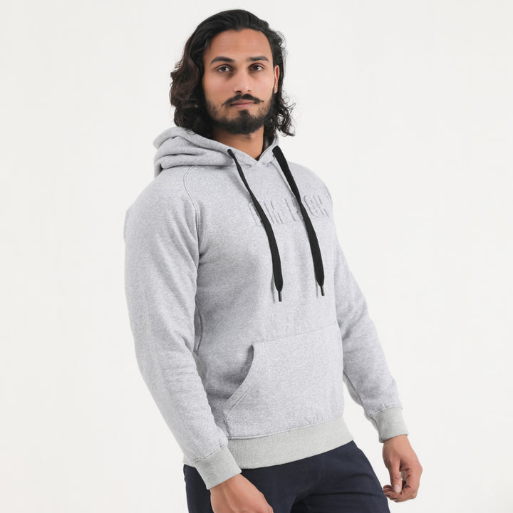 PLAIN ANTHEM LIGHT GREY HOODIE for man by konfor 