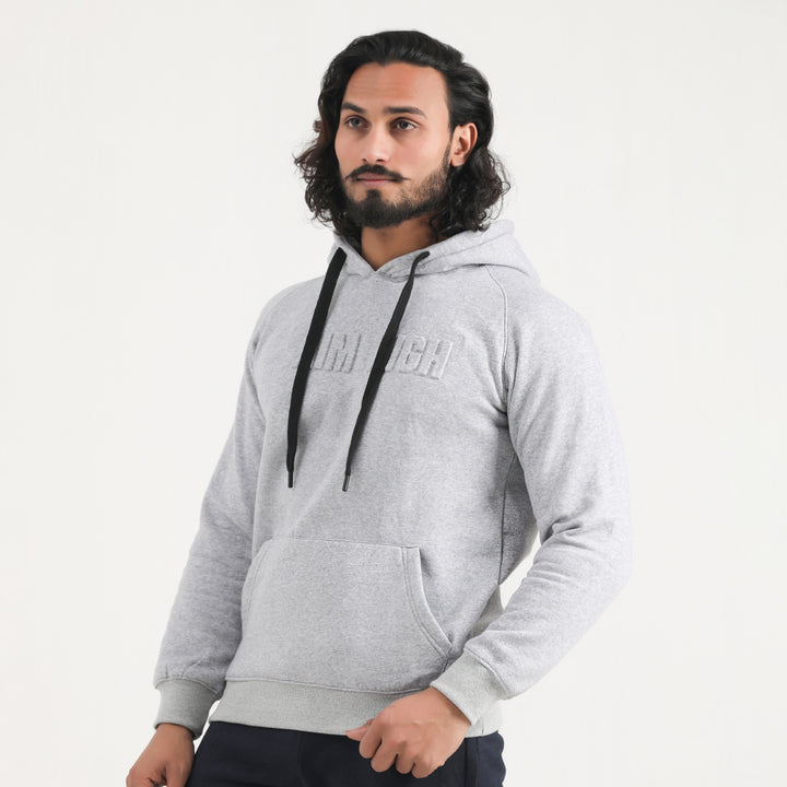 PLAIN ANTHEM LIGHT GREY HOODIE for man by konfor  