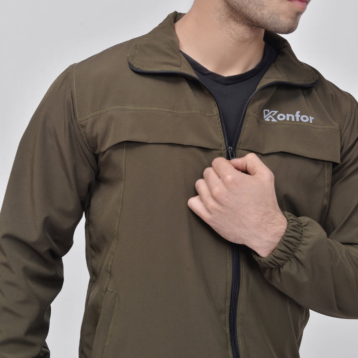 Rudexo collar jacket for men, elegant and trendy casual jacket.