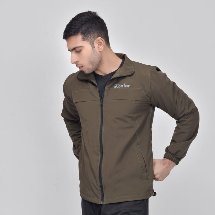 Rudexo collar jacket for men, elegant and trendy casual jacket.