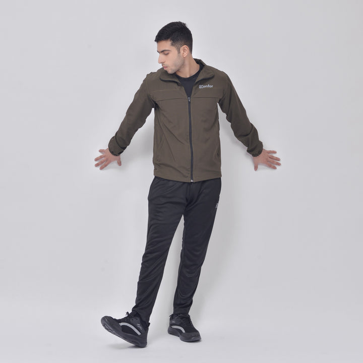 Rudexo collar jacket for men, elegant and trendy casual jacket.