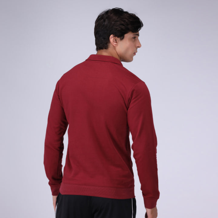 Scottish mock neck for men, premium men’s upper jacket.