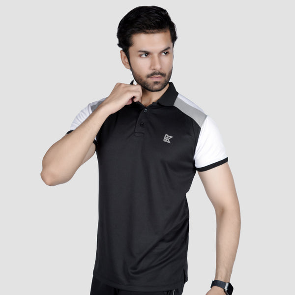 Soft Stitch Dri-fit Polo Shirt for men, perfect for workouts and casual wear.