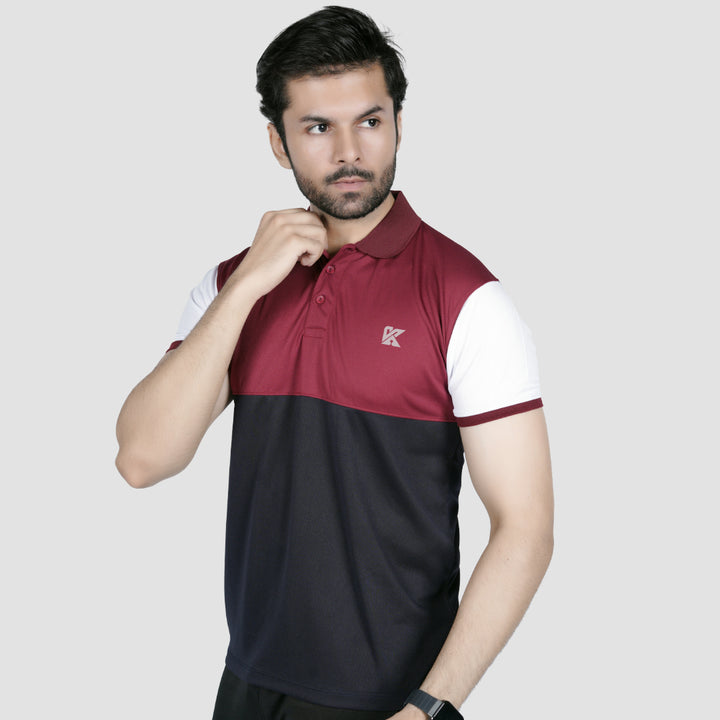 Stitch Style Dri-fit Polo Shirt for men, designed for both comfort and style.