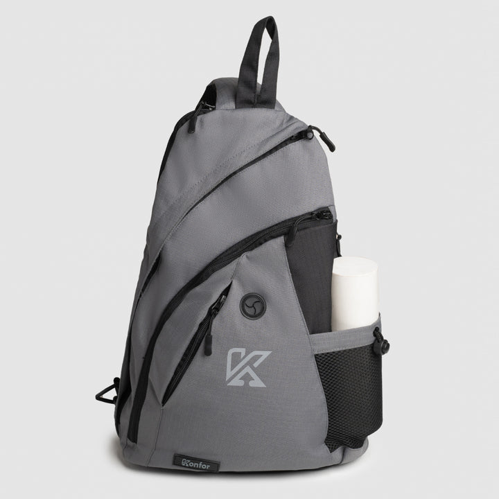 TerraTote Dynamo Grey: The Ultimate Single Strap Shoulder Wonder  by konfor 