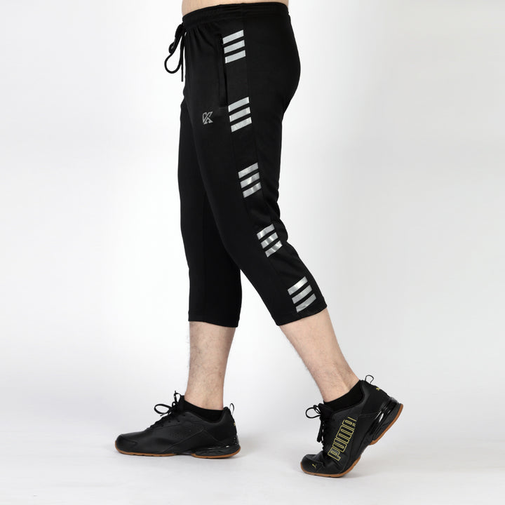 TriFit 3-Quarter Shorts – breathable men’s workout and gym shorts for daily sports wear