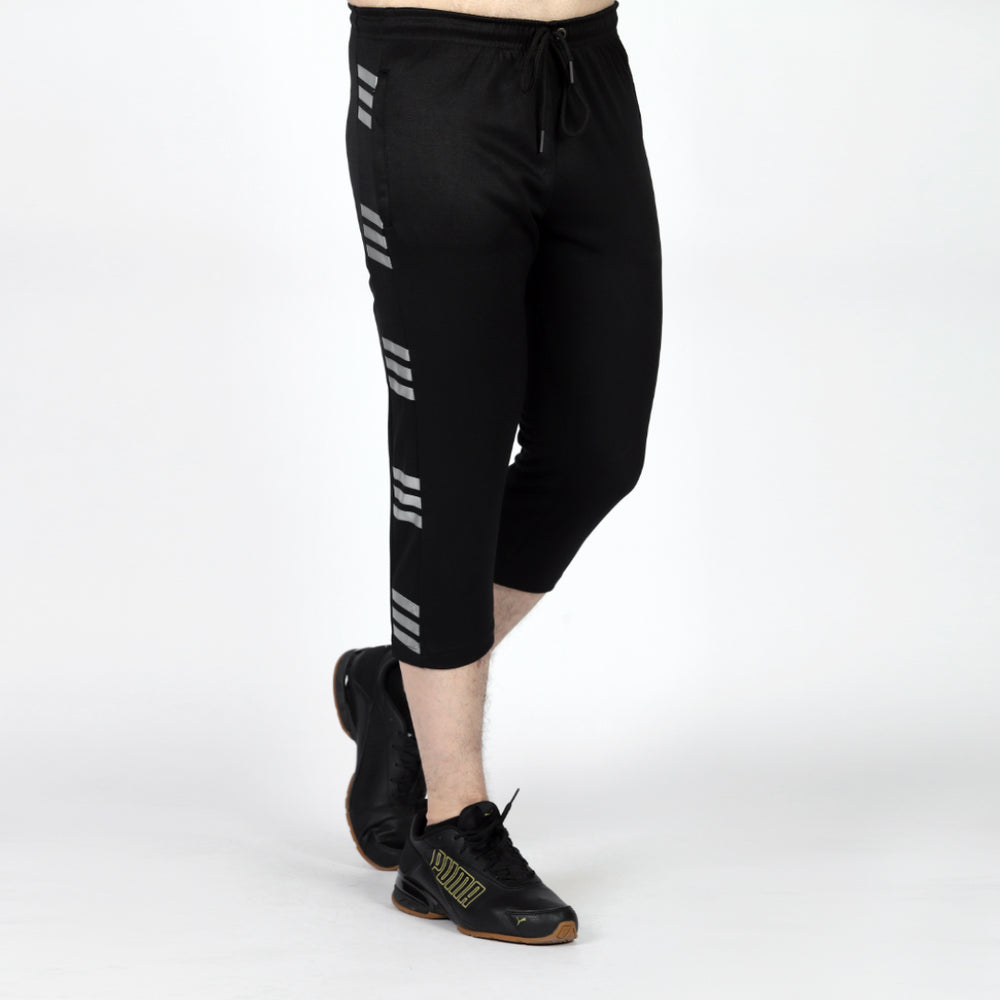 TriFit 3-Quarter Shorts – breathable men’s workout and gym shorts for daily sports wear