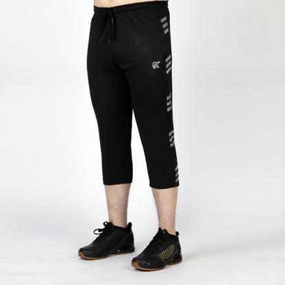 TriFit 3-Quarter Shorts – breathable men’s workout and gym shorts for daily sports wear