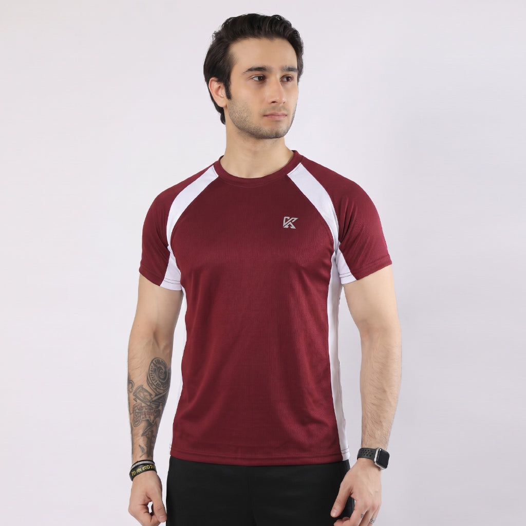 Tennis Mehroon T-Shirt
