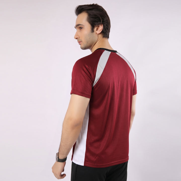 Tennis Mehroon T-Shirt