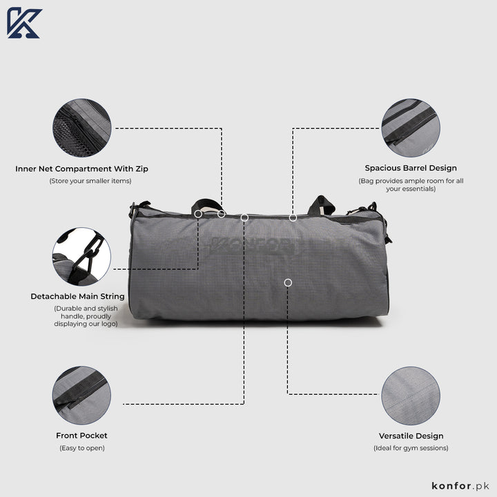 UrbanNomad Navigate: The Barrel Duffel for Active Souls