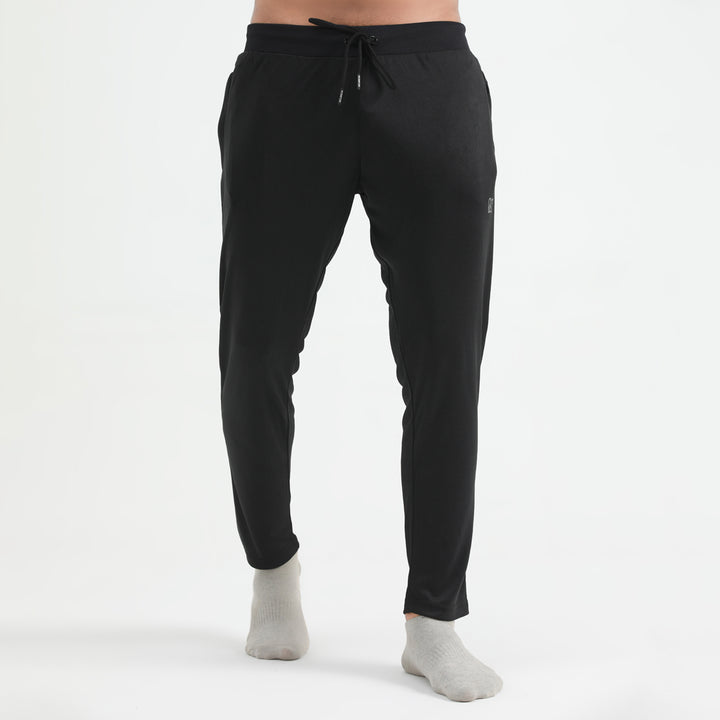 Urban Star black dri fit Gym Trouser for man by konfor  