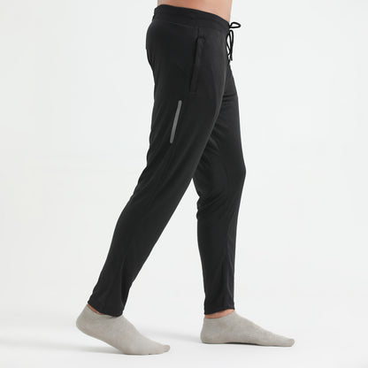 Urban Star black dri fit Gym Trouser for man by konfor  