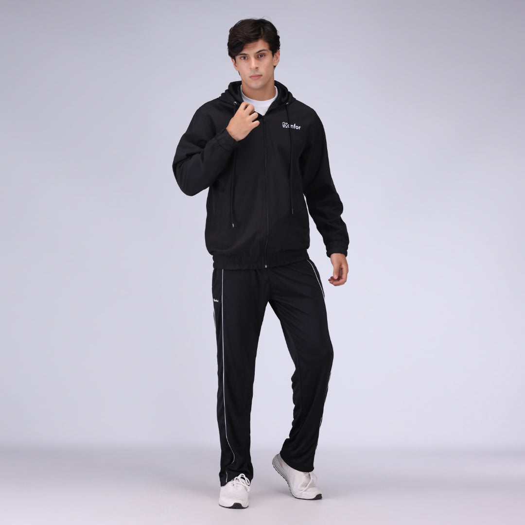 Vellark wind-breaker for men, lightweight parachute sports jacket.