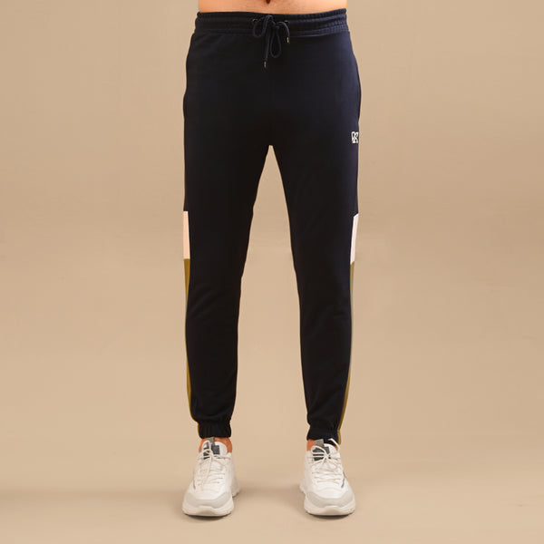 Zenify navy and olive panal Terry Trouser for man by konfor 