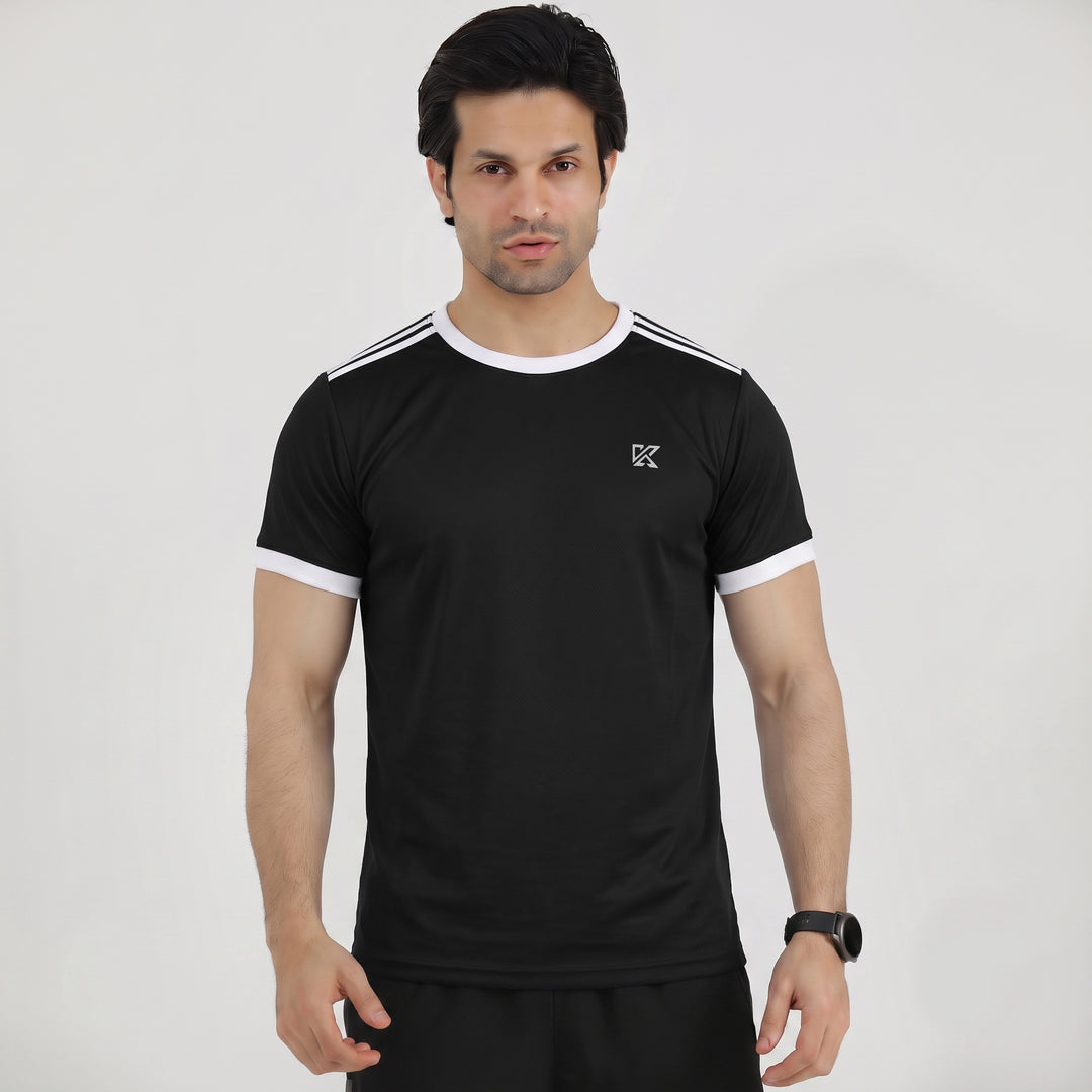 Cricket Black T-Shirt
