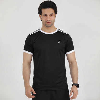 Cricket Black T-Shirt