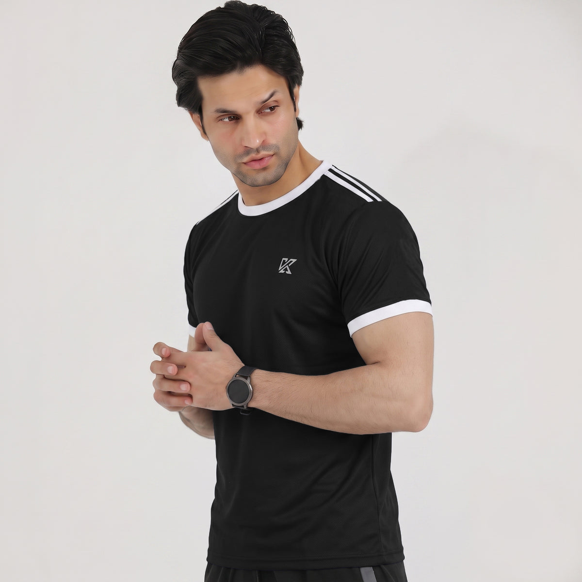 Cricket Black T-Shirt
