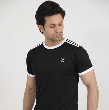 Cricket Black T-Shirt