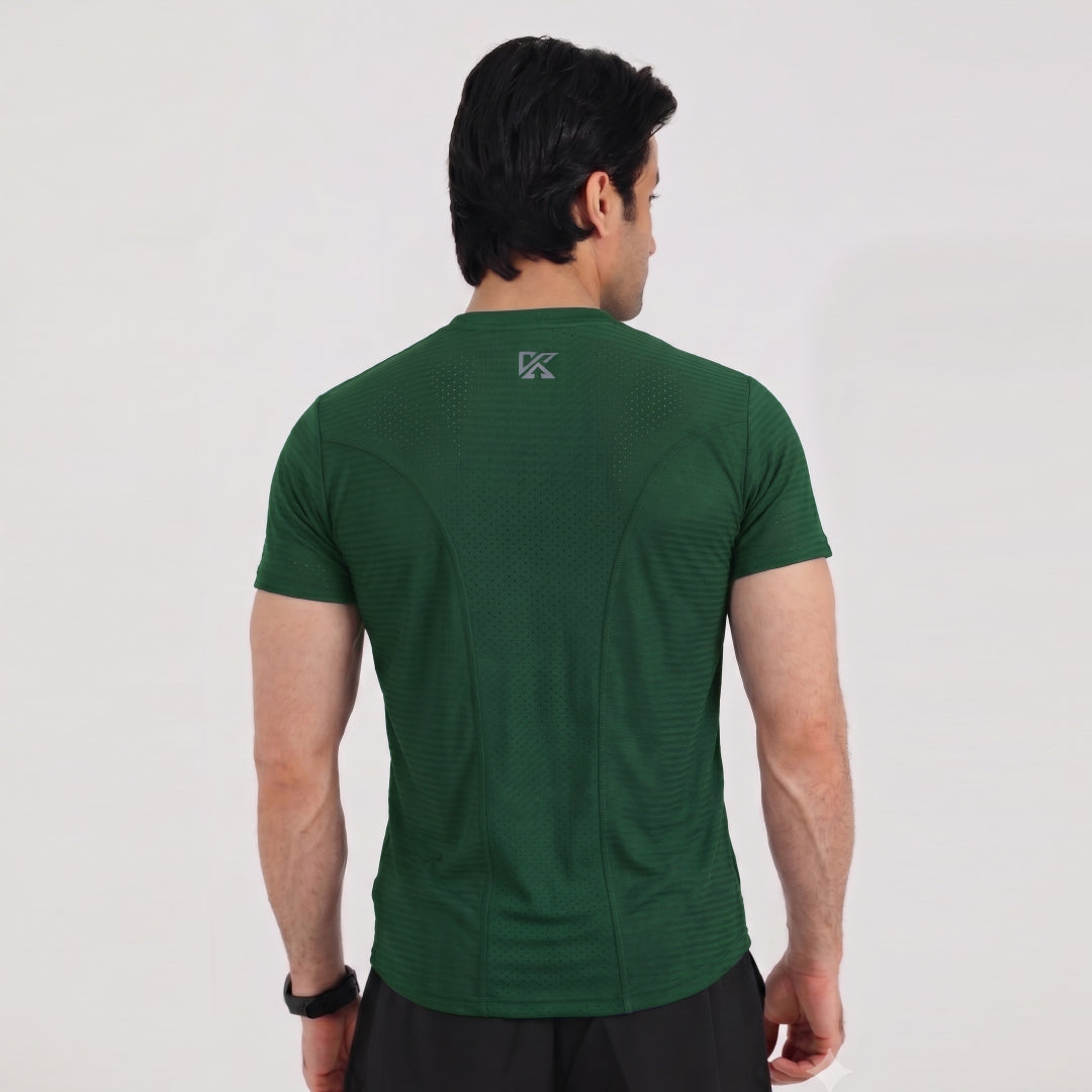 Discover Box Mesh Green T-Shirt