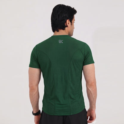 Discover Box Mesh Green T-Shirt