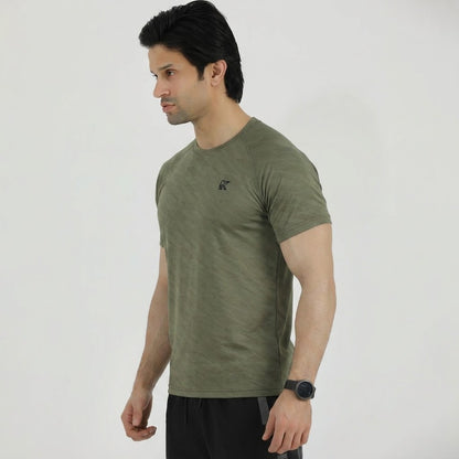 Terox Geometric Mesh Axolotl T-Shirt for Men