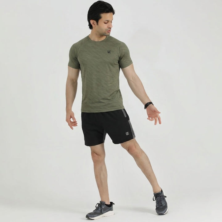 Terox Geometric Mesh Axolotl T-Shirt for Men