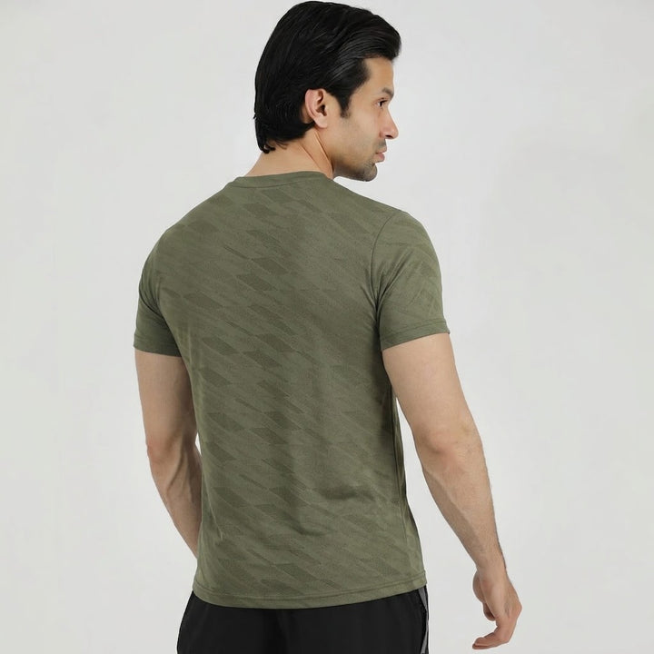 Terox Geometric Mesh Axolotl T-Shirt for Men